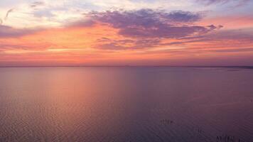 mobile bay at sunset in daphne, alabama photo