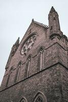 cerca arriba desde el S t martens catedral en ypres Bélgica. foto