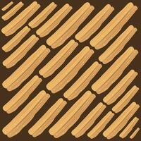 Chinese fried dough vector illustration for graphic design and decorative element