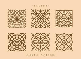 arabic pattern art middle eastern style pattern vector