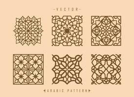 arabic pattern art middle eastern style pattern vector