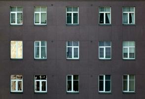 Exterior of an apartment or office block photo