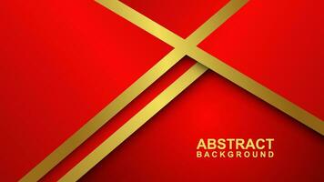 Abstract background overlapping gold line decoration layers with copy space for text. luxury style. Vector illustration