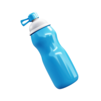 3d Sport Flasche Symbol Illustration oder Sport Wasser Flasche Symbol 3d png