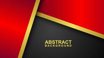 Abstract background overlapping gold line decoration layers with copy space for text. luxury style. Vector illustration