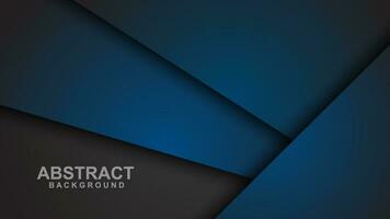 Turquoise green and blue background vector layers overlapping on dark space for background design