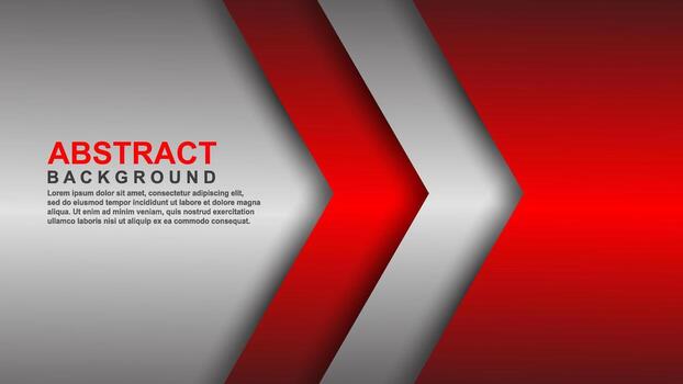 Corner arrows overlapping vector background on space for text and message artwork design