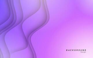 púrpura Violeta papel cortar 3d estilo minimalista vector antecedentes diseño