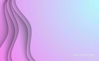 Purple violet abstract layer fluid dynamic background design vector