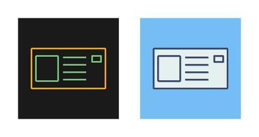 Identity Card Vector Icon