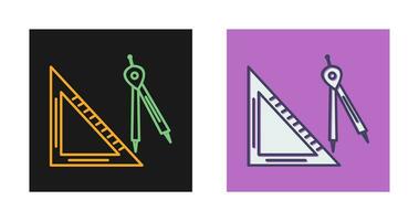 Set Square Vector Icon