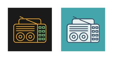 Old Radio Vector Icon