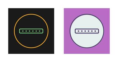 Password field Vector Icon