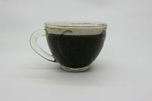 Black coffee served photo