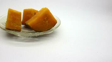 Sweet potato slices photo