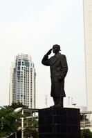 View of tall buildings in Jakarta photo