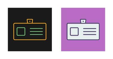 Identity Card Vector Icon