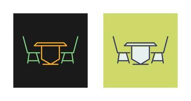 Lunch Table Vector Icon