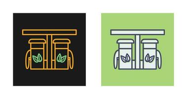 Eco friendly Petrol Pump Vector Icon