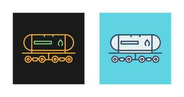 Tank Wagon Vector Icon