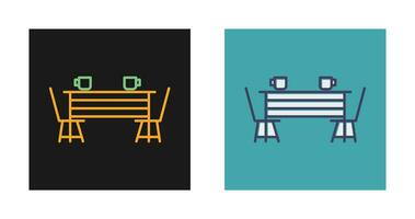 Dining Table Vector Icon