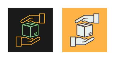 Receive Package Vector Icon