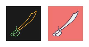 Pirate Sword Vector Icon