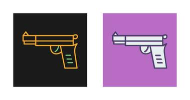 icono de vector de pistola