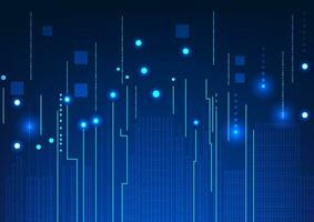 Circuit board technology background Use stripes to bring them together. It is conveyed to the circuit board address of the electronic device used as a path for transmitting data and receiving commands vector