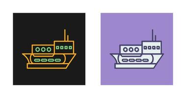 Delivery Ship Vector Icon