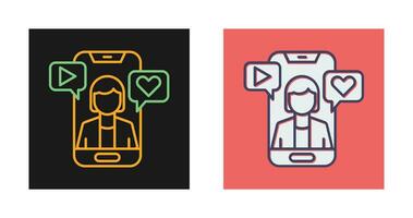 Influence Vector Icon
