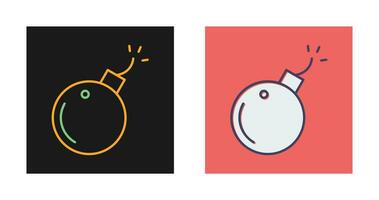 Exploding Cannon Ball Vector Icon