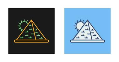 Pyramid Vector Icon