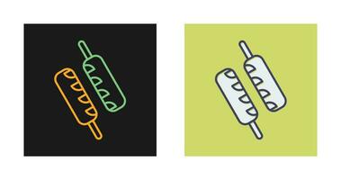 Corn Dog Vector Icon