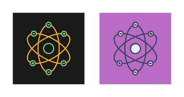 Atom Structure Vector Icon