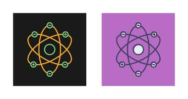 Atom Structure Vector Icon