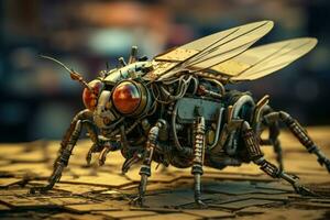 Software bug coding. Generate Ai photo