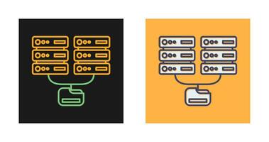 icono de vector de base de datos