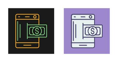 Online Money Vector Icon