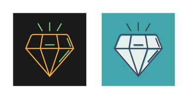 icono de vector de diamante