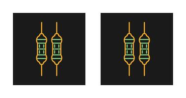 Resistor Vector Icon