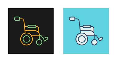 Wheel Chair Vector Icon