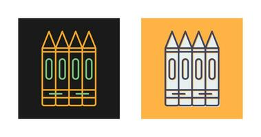 Crayons Vector Icon