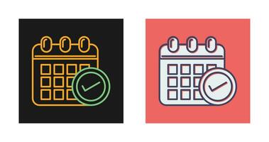 Schedule Vector Icon