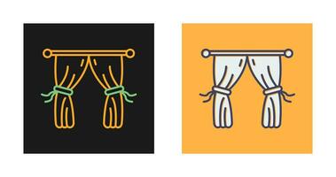 Curtains Vector Icon