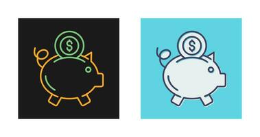 Piggy Bank Vector Icon