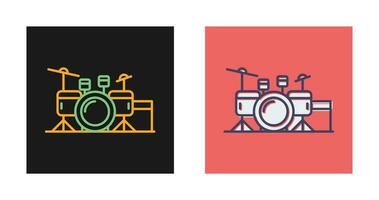 Drum Set Vector Icon