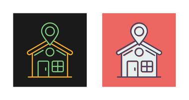 Home Location Vector Icon