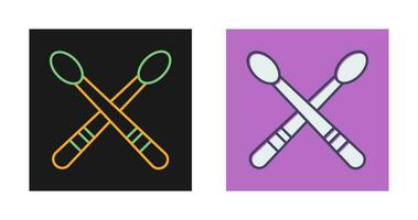 Drumsticks Vector Icon