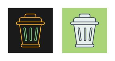 Garbage Vector Icon